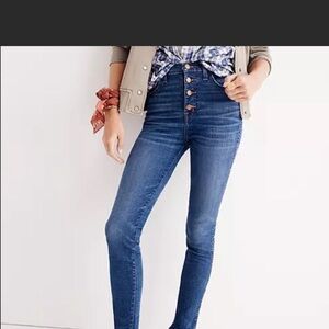 Madewell 10” High-Rise Skinny Jean (hemmed)